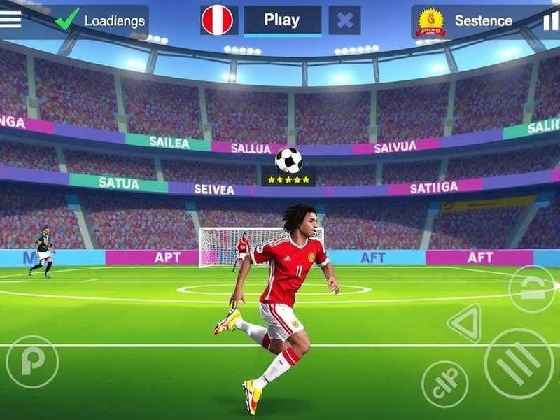 Football Legend Star Controls and Interface